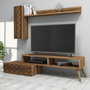 Hanah Home Planet Mueble de TV Nogal
